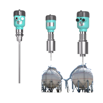 Olieopslagtank Liquid Level Measuring Instrument uitgerust met FEEJOY RRF2 Reflex-Radar Level Transmitter