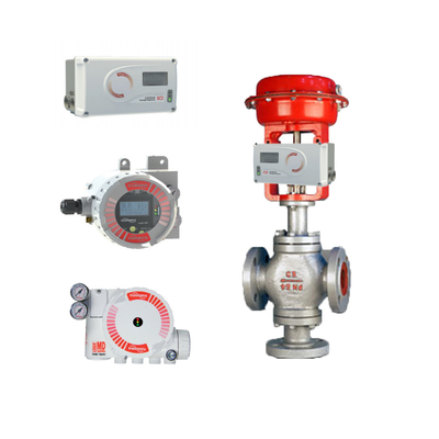 Chinese regelkleppen met klep positioner stroomserve 3200MD Logix 420 Logix MD + 67cfr regulator Asco solenoïde