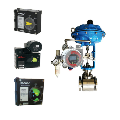 Chinese regelkleppen met klep positioner stroomserve 3200MD Logix 420 Logix MD + 67cfr regulator Asco solenoïde