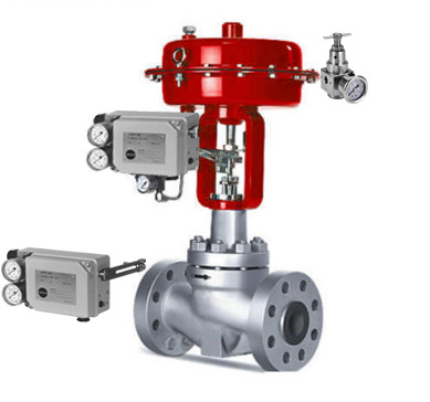 Nieuwe en originele Chinese pneumatische regelklep met Samson Valve Positioner en drukregulator