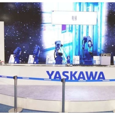 6 Axis Robotic Arm Yaskawa GP12 met CNGBS slijpkop en hek voor CNC slijprobots