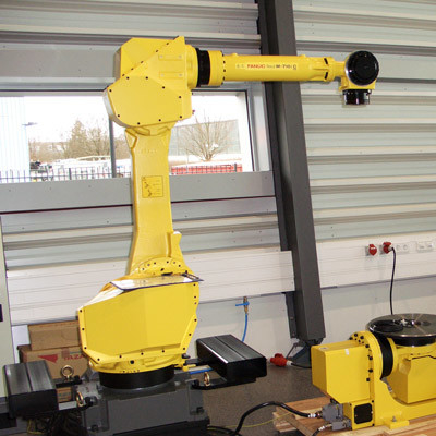 Robot palletiser FANUC M-710iC/70 Glas vacuüm lift handhaving machine robot vloeistof handhaving robot voorraad leverancier