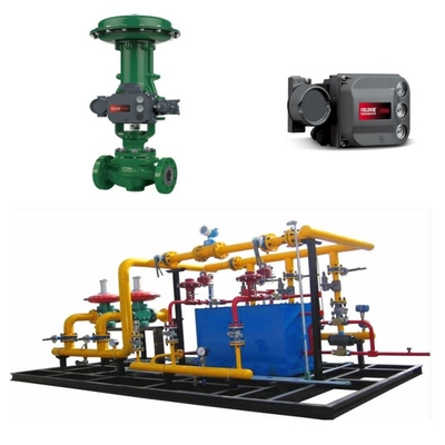 drukverlagende regelaars met visserscontroleventiel CL125-CL600 ES 657/667 actuator DVC6200 ventielpositionair