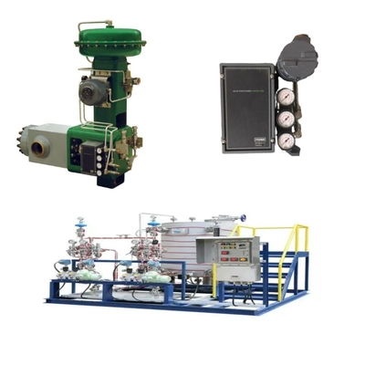 Druk- / stroomregelaar met Fisher 1052/2052 actuator en DVC6200 3610J klep positioner