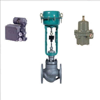 Originele gloednieuwe Emerson Fisher klep 3582i mechanische positioner en 67CFR drukverlagend klep