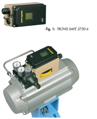 Samson 3730-6 Positioner met HART-communicatie- en druksensoren van de serie 3730 en 3701