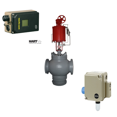 Samson 3730-6 Positioner met HART-communicatie- en druksensoren van de serie 3730 en 3701