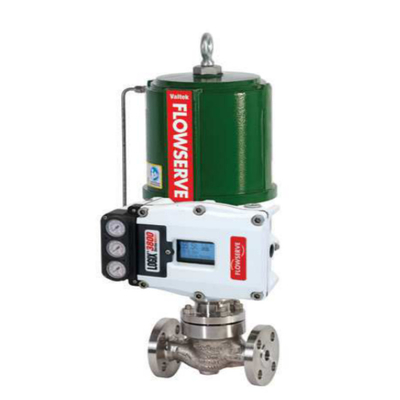 Drukverlagende regelaars zijn uitgerust met stroom bedienende regelaars, actuatoren, logix 3800MD positioners.
