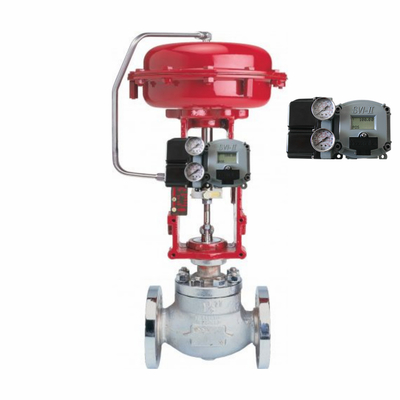China Control Valve Met Masoneilan SVI2-21113121 Valve Positioner En Emerson Asco L339 Universele Solenoïde Valve