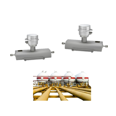 Brandstofgasskids met zeer nauwkeurige Proline Promass A 100 Coriolis Endress + Hauser-stroommeter