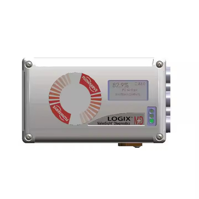 Pneumatische regelklep met flowserve Logix 520MD positioner voor ventielregeling Smart Digital Flowserve Valve positioner