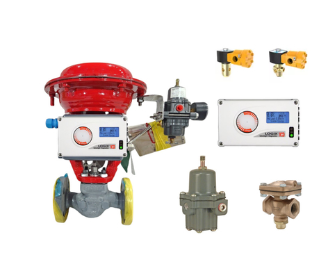 Intrinsiek veilige flowserve Logix 520MD Smart Digital Control Valve Positioner met HART