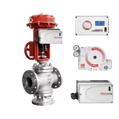 Regelklep positioner voor lucht/natuurgas/stikstofstroomserve Logix 520MD