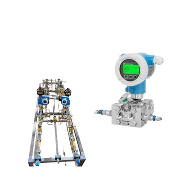Brandstofgasskids met zeer nauwkeurige deltabar PMD75B Endress + Hauser drukzender