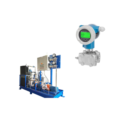 Brandstofgasskids met zeer nauwkeurige deltabar PMD75B Endress + Hauser drukzender