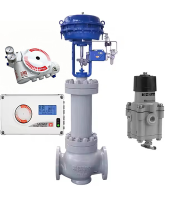 Flowserve Logix 520md Elektropneumatische besturingspositionair met Chinese klepactuator
