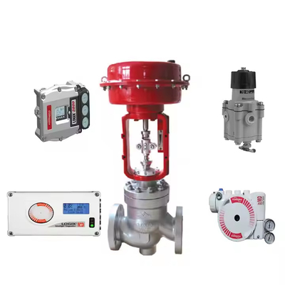 3200MD-14-D6-E-04-40-0G-0F China pneumatische regelklepfabriek keurt Flowserve Logix 3200MD klepstandsteller goed
