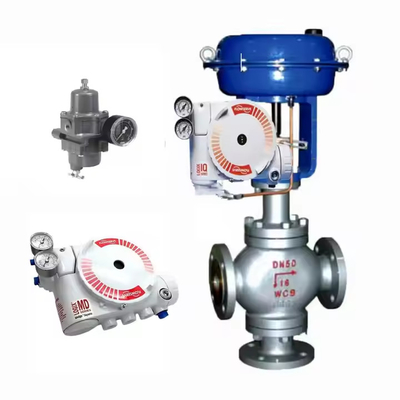 Flowserve Logix 3200MD Flow Control Valve digitale positioner en filter regulator