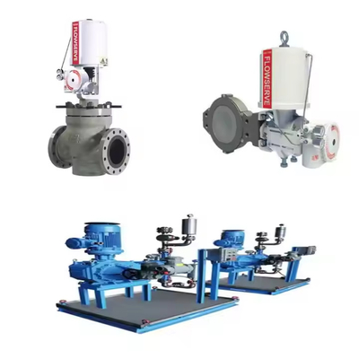 Het Instelmechanisme van de Flowserve3200md Klep met Datatransportbesturingklep en van de de Solenoïdeklep 67CFR van ASCO 551 Filterregelgever