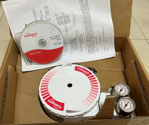 Chinese Pneumatische actuator klep met flowserve 3200MD Digital HART Positioner Stockleverancier voor besturingskleppen onderdelen