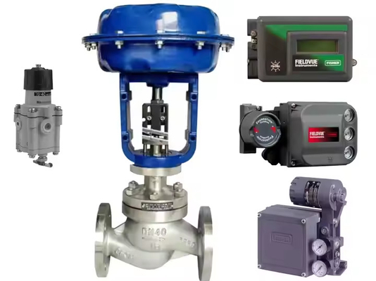 Stroomklep met Fisher DVC6200 DVC2000 DVC6030 Valve Positioner Valve Control Positioner als voorraad