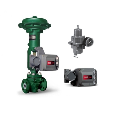 Chinese Pneumatische Control Valve Factory Met Fisher Fieldvue DVC6200 Digitale Valve Controller Positioner En 67CFR-239 Regulator