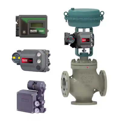 Control Valve met Valve Positioner DVC6200 Positioner Digitale Smart Fisher Valve Positioner