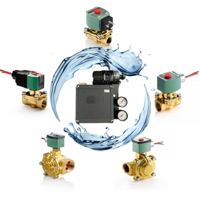 Hoogwaardige EMERSON Fisher 3582i elektropneumatische positioner en ASCO magnetovalen met China Control Valve
