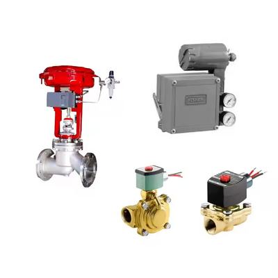 Fisher 3582i Elektro-pneumatische ventiel positioner en Fisher 67CFR luchtfilter regulator voorraad leverancier met pneumatische besturingsklep