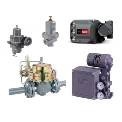 Pneumatische besturingsklep met Fisher 3582/3582i elektro-pneumatische klep positioner en 4211 positioner zender leverancier in voorraad