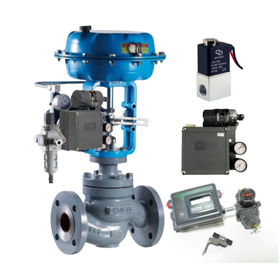 Pneumatische besturingsklep met Fisher 3582/3582i elektro-pneumatische klep positioner en 4211 positioner zender leverancier in voorraad