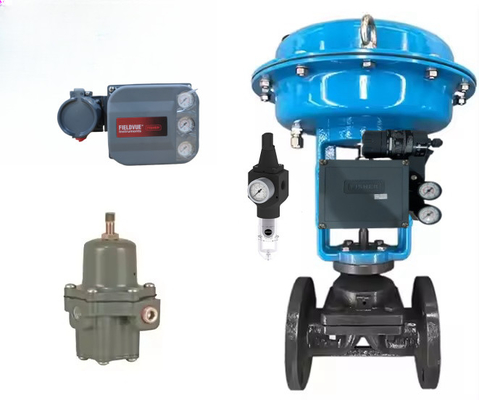 Nieuwe Emerson Fisher 3582i Elektro Pneumatische Valve Positioner Met Solenoïde Valve