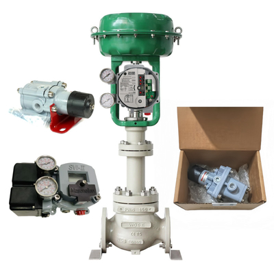 Chinese controle klep met Masoneilan SVI1000 digitale klep positioner In voorraad