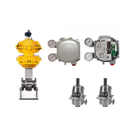 In voorraad Digitale Valve Positioner Masoneilan SVI1000 met Chinese pneumatische regelklep
