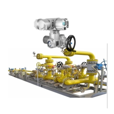 De stroomregelklep Skid is uitgerust met Auma elektrische klep SQV en SQRV serie variabele frequentie actuatoren