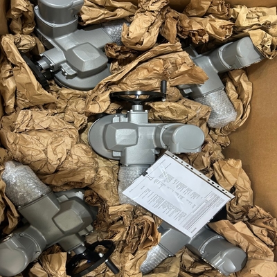 De stroomregelklep Skid is uitgerust met Auma elektrische klep SQV en SQRV serie variabele frequentie actuatoren