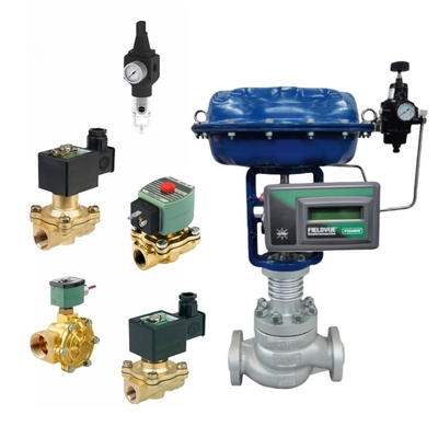 Voorraad Fisher Pneumatic Control Valve Hoogwaardige populaire modellen zoals DVC2000 DVC6200 3582i DIGITAL HART VALVE POSITIONER Met ASCO magnetoventil