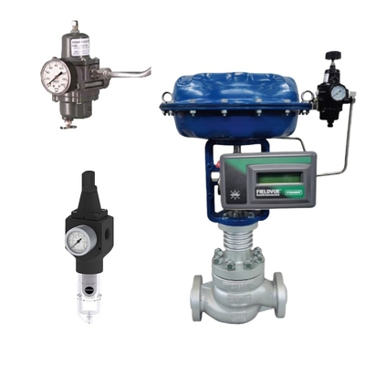 Voorraad Fisher Pneumatic Control Valve Hoogwaardige populaire modellen zoals DVC2000 DVC6200 3582i DIGITAL HART VALVE POSITIONER Met ASCO magnetoventil
