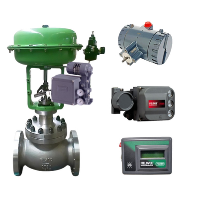 Chinese besturingsklep uitgerust met Fisher 3582i DVC6200 DVC2000 DVC510si intelligente klep positioner en ASCO magnetoventil