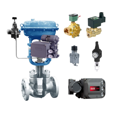 Chinese besturingsklep uitgerust met Fisher 3582i DVC6200 DVC2000 DVC510si intelligente klep positioner en ASCO magnetoventil