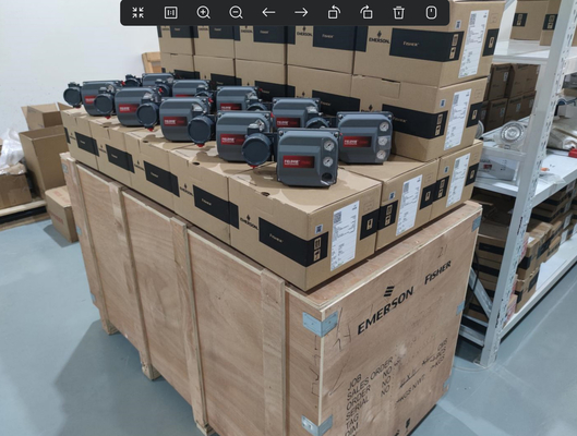 Voorraad Emerson Fisher Pneumatische besturingsklep hoge kwaliteit DVC7K DVC6200 DVC2000 DIGITAL HART VALVE POSITIONER met goede prijs