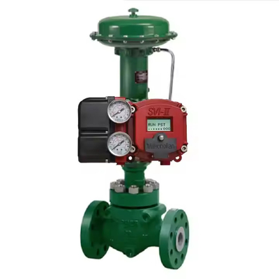 Elektropneumatische actuator met Masoneilan SVI II ESD SIL3 noodsluittoestel en PST-controller
