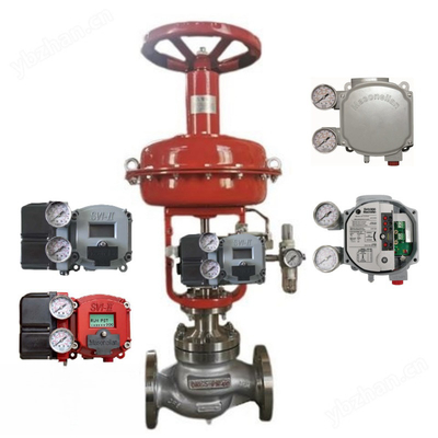 Masoneilan SVI II AP Advanced Performance Digitale Valve Positioner Met ASCO Solenoïde Valve Voor China Flow Control Valve