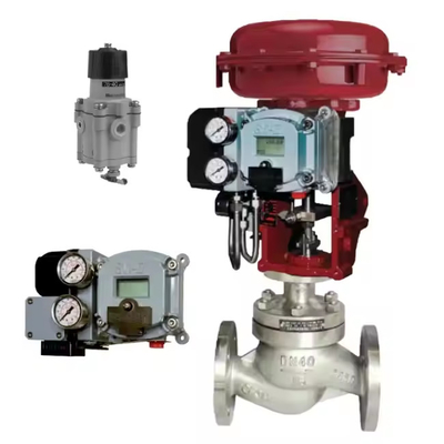 Masoneilan SVI II AP/SVI 2 Digitale klep positioner met pneumatische actuator en klep deel