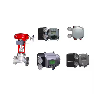 DN250 Pneumatische regelkleppen met SVI2-21123121 Masoneilan Digitale Valve Positioner en 78-40 Filter Regulator