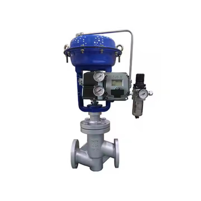 DN250 Pneumatische regelkleppen met SVI2-21123121 Masoneilan Digitale Valve Positioner en 78-40 Filter Regulator