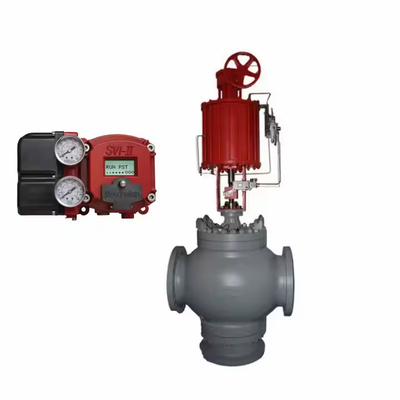 Elektropneumatische actuator met Masoneilan Positioner SVI II ESD Valve Positioner Elektrisch digitaal klepcontroller