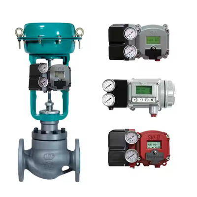 Chinese rechthoekige topgids met SVI2 positioner en ASCO solenoïde in voorraad