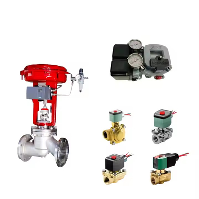 China Control Valve Met Masoneilan SVI2-21113121 Valve Positioner En Emerson Asco L339 Series Universal Solenoid Valve
