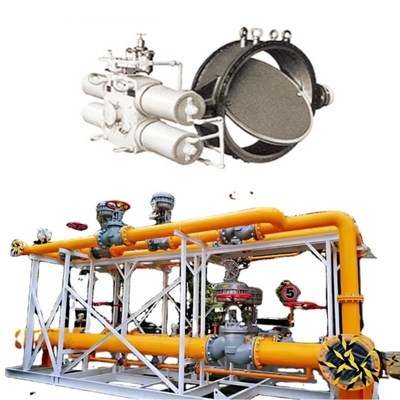 Stroomregelklep Skid uitgerust met KOSO 710C-regelklep 7300RA-cilinder PRF400-filterdrukverlagend klep